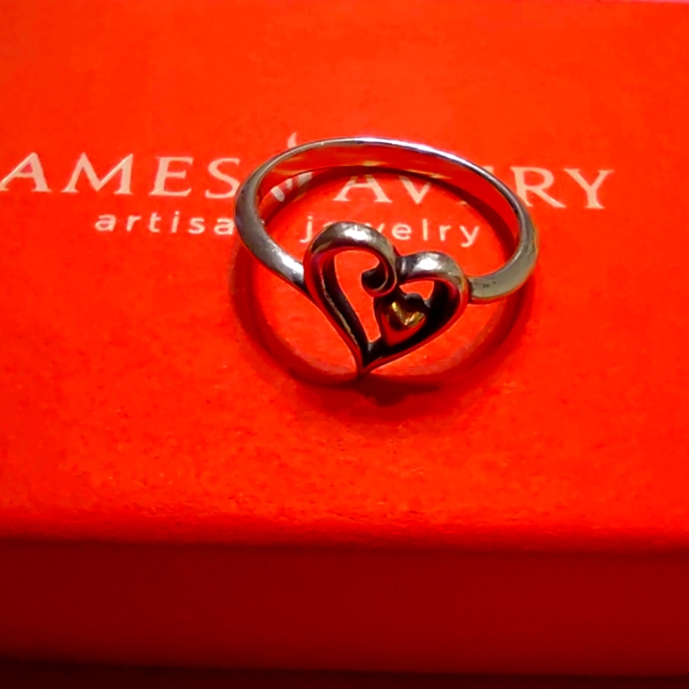 James Avery Delicate Joy of My Heart ring